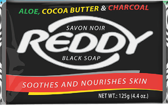 Reddy Black Bath Soap Soothes & Nourishes Skin (Aloe,Coconut Oil & Cocoa Butter)